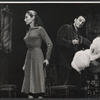 Marian Seldes and George C. Scott in the stage production The Wall