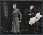 Marian Seldes and George C. Scott in the stage production The Wall