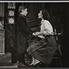 Paul Mace and Yvonne Mitchell in the stage production The Wall