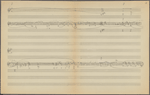 Clean copy of a graph of Sonata, Op. 106, 1st movement, measures 135-312, in the hand of Angi Elias