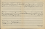 Clean copy of a graph of Sonata, Op. 106, 3rd movement, in the hand of Angi Elias