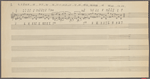 Clean copy of a graph of Sonata, Op. 106, 2nd movement, in the hand of Angi Elias