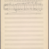 Clean copy of a graph of Sonata, Op. 106, 4th movement, measures 383-400, in the hand of Angi Elias