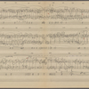Clean copy of a graph of Sonata, Op. 106, 4th movement, measures 250-382, in the hand of Angi Elias