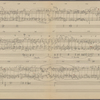Clean copy of a graph of Sonata, Op. 106, 4th movement, measures 119-249, in the hand of Angi Elias