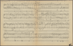Clean copy of a graph of Sonata, Op. 106, 1st movement, measures 1-161, in the hand of Angi Elias