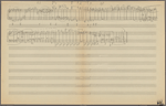 Clean copy of a graph of Sonata, Op. 106, 1st movement, measures 326-405, in the hand of Angi Elias