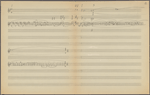 Clean copy of a graph of Sonata, Op. 106, 1st movement, measures 313-405, in the hand of Angi Elias
