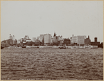 North (Hudson) River - River scenes - Lower Manhattan skyline.