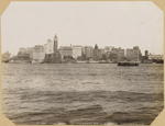 North (Hudson) River - River scenes - Lower Manhattan skyline.