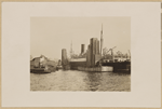 North (Hudson) River - River scenes - Manhattan - [Pier 71 of Cunard Line.]