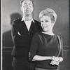 Richard Charles Hoh and Carol Glade in rehearsal for the stage production Babes in the Wood