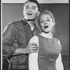 Don Stewart and Joleen Fodor in rehearsal for the stage production Babes in the Wood