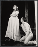 Betty Buckley and David Carradine in the stage production The Ballad of Johnny Pot