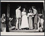 David Carradine and Betty Buckley (center), and company in the stage production The Ballad of Johnny Pot