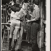 David Carradine (left) and unidentified cast members in the stage production The Ballad of Johnny Pot
