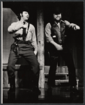 Peter Jason and unidentified actor in the stage production The Ballad of Johnny Pot