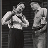 Lou Antonio and William Prince in the stage production The Ballad of the Sad Cafe