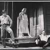 William Prince, Colleen Dewhurst and Lou Antonio in the stage production The Ballad of the Sad Cafe
