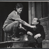 Colleen Dewhurst and Michael Dunn in the stage production The Ballad of the Sad Cafe
