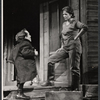 Michael Dunn and Colleen Dewhurst in the stage production The Ballad of the Sad Cafe