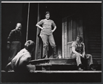 Colleen Dewhurst and ensemble in the stage production The Ballad of the Sad Cafe