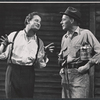 Lou Antonio and William Prince in the stage production The Ballad of the Sad Cafe