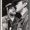 Joe Fields and William Atherton in the 1971 Off-Broadway production of The Basic Training of Pavlo Hummel
