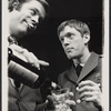 Frederick Coffin and William Atherton in the 1971 Off-Broadway production of The Basic Training of Pavlo Hummel
