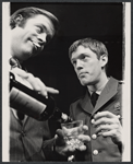 Frederick Coffin and William Atherton in the 1971 Off-Broadway production of The Basic Training of Pavlo Hummel