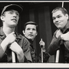 William Atherton, Stephen Clarke and unidentified in the 1971 Off-Broadway production of The Basic Training of Pavlo Hummel