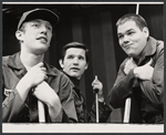 William Atherton, Stephen Clarke and unidentified in the 1971 Off-Broadway production of The Basic Training of Pavlo Hummel