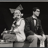Kaye Ballard and Burt Convy in the stage production The Beast in Me