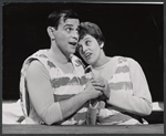 Richard Hayes and Kaye Ballard in the stage production The Beast in Me