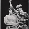 Kaye Ballard and Burt Convy in the stage production The Beast in Me