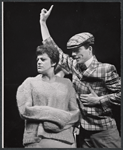 Kaye Ballard and Burt Convy in the stage production The Beast in Me