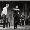 Larry Hagman, Bert Lahr and Sean Garrison in rehearsal for the stage production The Beauty Part