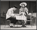 Larry Hagman and Alice Ghostley in the stage production The Beauty Part