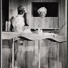 Marie Wallace and Bert Lahr in the stage production The Beauty Part