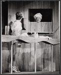 Marie Wallace and Bert Lahr in the stage production The Beauty Part