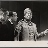 David Doyle, Bert Lahr and unidentified in the stage production The Beauty Part