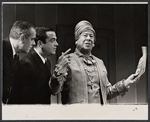 David Doyle, Bert Lahr and unidentified in the stage production The Beauty Part