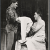 Laurence Olivier and Anthony Quinn in the stage production Becket