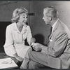 Arlene Francis and Fernand Gravet in rehearsal for the stage production Beekman Place