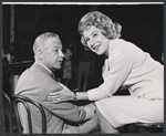 Fernand Gravet and Arlene Francis in rehearsal for the stage production Beekman Place
