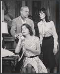 Fernand Gravet, Leora Dana, and Carol Booth in the stage production Beekman Place