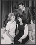 Arlene Francis, Laurence Luckinbill, and Carol Booth in the stage production Beekman Place