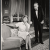 Arlene Francis and George Coulouris in the stage production Beekman Place