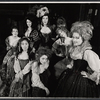 Connie Van Ess, Kathleen Widdoes, Marilyn Sokol, Lynn Ann Leveridge, Jeanne Arnold, Tanny McDonald and unidentified in a publicity photo for the stage production The Beggar's Opera