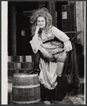 Publicity photograph of Lynn Ann Leveridge in the stage production The Beggar's Opera